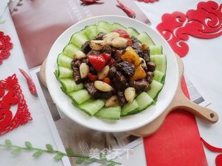 黑椒蒜子牛肉粒❤️香辣鲜香❗️年夜菜宴客菜的做法步骤:11