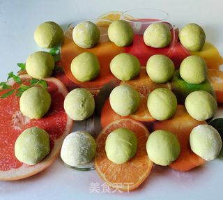 薄如蝉翼——菠菜汁春饼的做法步骤:6