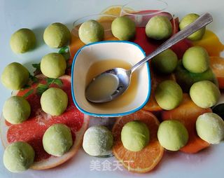 薄如蝉翼——菠菜汁春饼的做法步骤:8