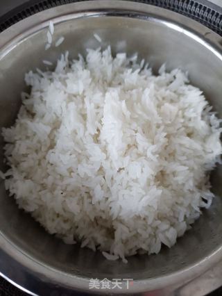 腊肉蒜薹炒饭的做法步骤:11