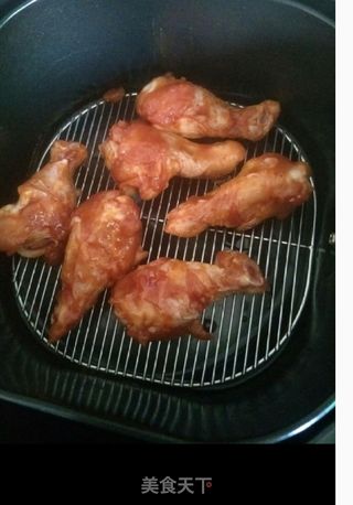 奥尔良鸡腿饭的做法步骤:4