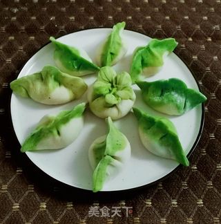 翡翠白玉饺的做法步骤:25