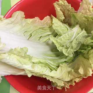 白菜拌豆皮的做法步骤：1