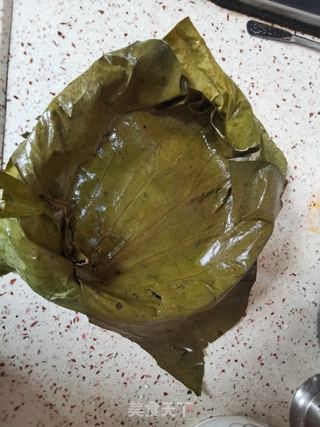 荷叶粉蒸肉的做法步骤:10