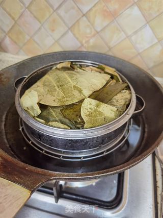 荷叶粉蒸肉的做法步骤:12