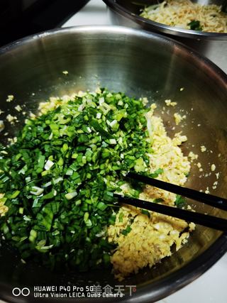 韭菜鸡蛋馅饺子的做法步骤:7
