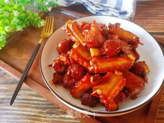 果香糖醋排骨的做法步骤:15