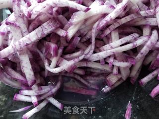 腌紫萝卜的做法步骤:7
