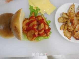 十块钱鸡胸肉自制奥尔良鸡肉芝士汉堡❤️一口气吃三个都不过瘾的做法步骤:6