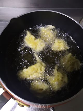 炸萝卜丸子的做法步骤:11