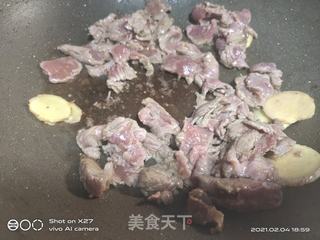 牛肉炒芸豆丝的做法步骤：3