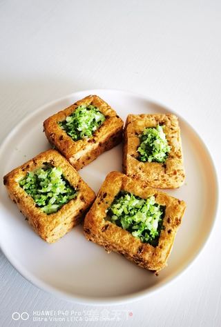 油炸网红豆腐被我吃出了新高度的做法步骤:8