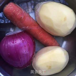 如意咖喱饭的做法步骤：2