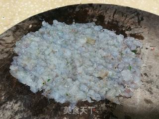 虾仁荠菜春卷的做法步骤:4