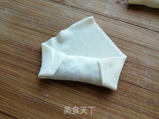 虾仁荠菜春卷的做法步骤:8
