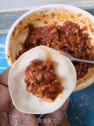 泡菜猪肉馅饺子的做法步骤:9