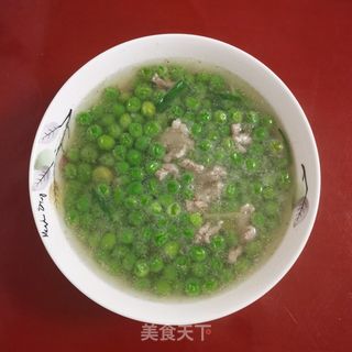 豌豆肉丝汤的做法步骤：8