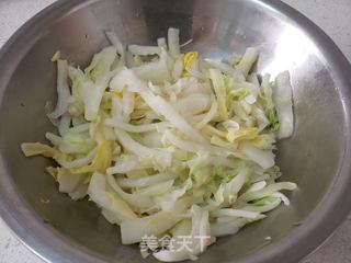 白菜拌海带丝的做法步骤：3