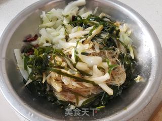 白菜拌海带丝的做法步骤：7