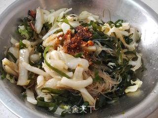 白菜拌海带丝的做法步骤：8