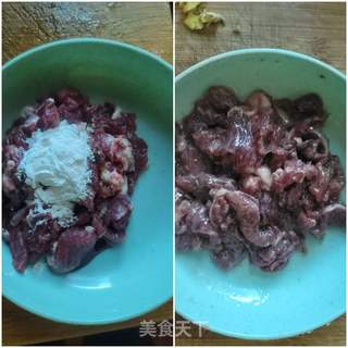牛肉炒酸菜的做法步骤:3