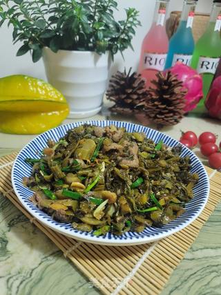 牛肉炒酸菜的做法步骤:13