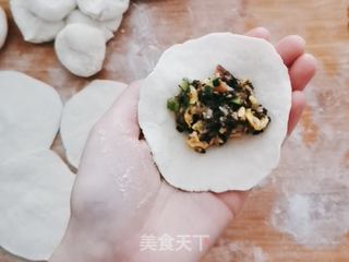 素三鲜包子的做法步骤:7