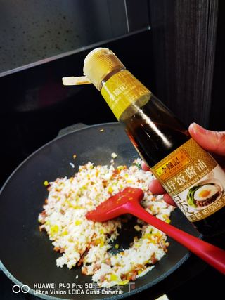 用烤海鸭蛋做的什锦炒饭,你没试过吧?的做法步骤:6
