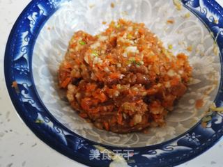 蒸蒸日上酿萝卜夹的做法步骤:2