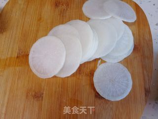 蒸蒸日上酿萝卜夹的做法步骤:3
