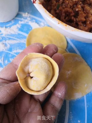 金元宝饺子的做法步骤:13