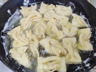 翻花油果子的做法步骤:14