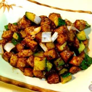 私家京味儿小炒“酱爆三丁”