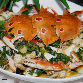 家常小炒蟹