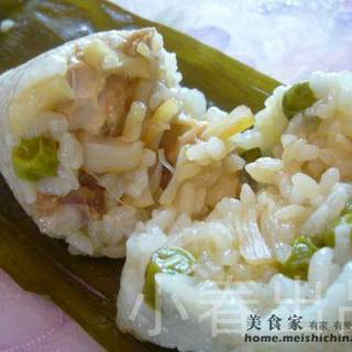 干贝鸡肉粽
