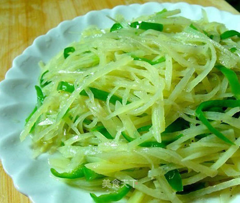 青椒土豆丝