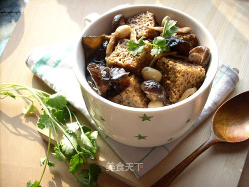 五福临门——四喜烤麸