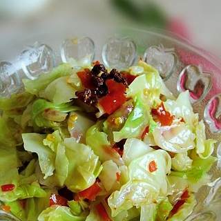 炝拌圆白菜
