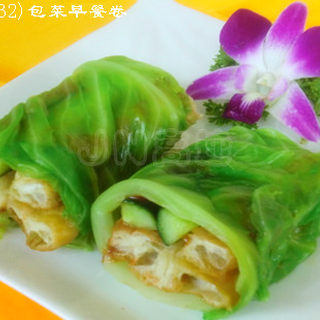 【花样包菜】包菜早餐卷