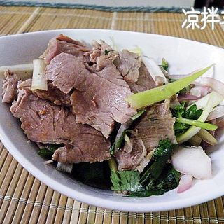 一羊四吃之二 凉拌羊肉