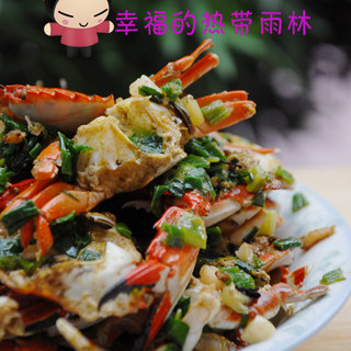 葱姜炒蟹