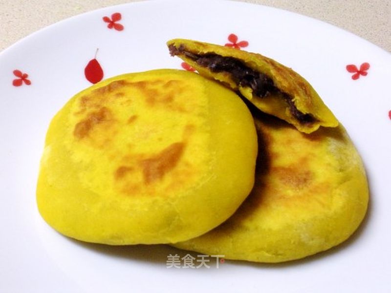 黄金饼-其实就是南瓜饼啦