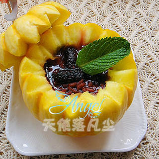 太阳果桑葚粥