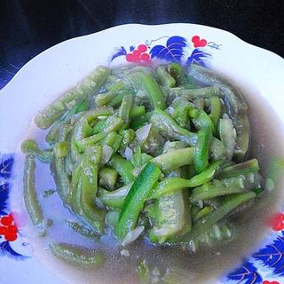 清炒丝瓜条