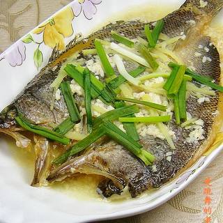 清蒸酒酿糟黄鱼