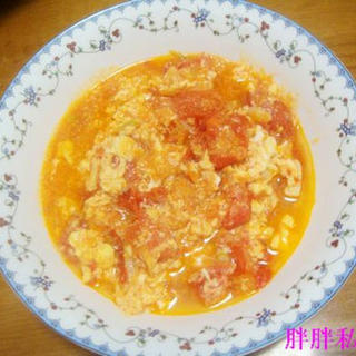 营养早餐--西红柿鸡蛋卤子