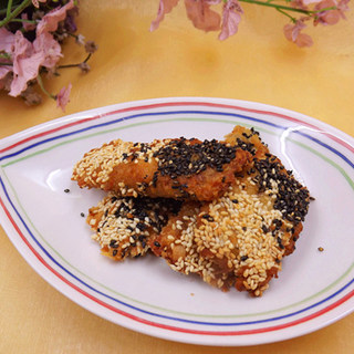 芝麻鱼条