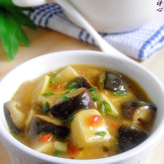 只需一味调料—咖喱豆腐