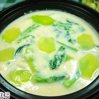 清爽好吃的豆浆菜——豆浆煮莴笋