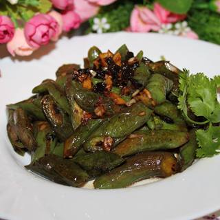 蒜蓉豆豉炒秋茄